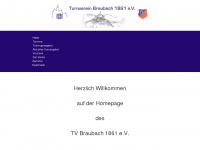 tv-braubach.de Webseite Vorschau