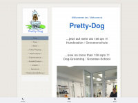 pretty-dog.de Webseite Vorschau