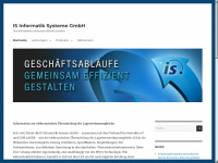 informatik-systeme.de Webseite Vorschau