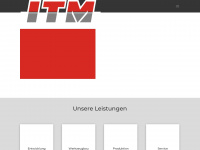 itm-kunststofftechnik.de Webseite Vorschau