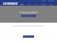 jbmichiels.de Webseite Vorschau