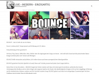 bounce-live.de Webseite Vorschau