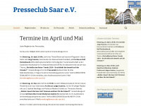 presseclub-saar.de Webseite Vorschau