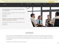 job-eu.de Webseite Vorschau