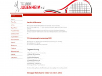 tc-jugenheim.de Webseite Vorschau