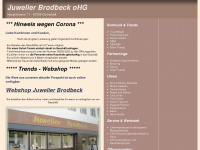 juwelier-brodbeck.de Webseite Vorschau