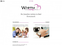 juwelier-wirth.de Webseite Vorschau