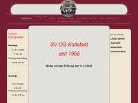 sv-og-kallstadt.de Webseite Vorschau