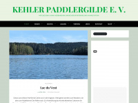 kehler-paddlergil.de Webseite Vorschau