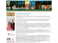 hameckia.de Webseite Vorschau