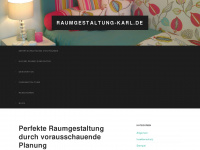 raumgestaltung-karl.de Webseite Vorschau