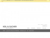 keil-sucher.de Webseite Vorschau