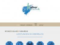 kellner-technik.de Webseite Vorschau
