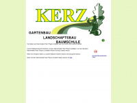 kerz-galabau.de Webseite Vorschau