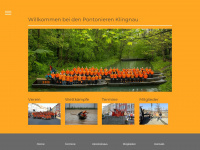 pontoniereklingnau.ch Webseite Vorschau