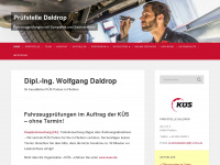 kfz-pruefstelle-daldrop.de Webseite Vorschau