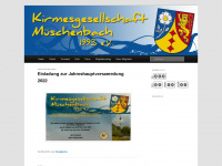 kgmueschenbach.de Webseite Vorschau
