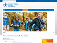 kinderschutzbund-westerwald.de Webseite Vorschau