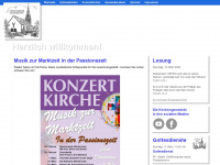 kirchealtenkirchen.de Webseite Vorschau