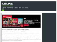 kisling.de Webseite Vorschau