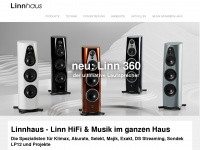 linnhaus.de Webseite Vorschau