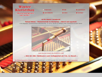 klavierstimmer-winter.de Webseite Vorschau