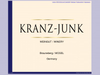 kranz-junk.de Webseite Vorschau