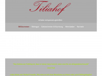 tiliahof.de Webseite Vorschau