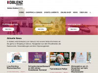 koblenz-stadtmarketing.de Webseite Vorschau
