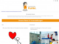 kohki.de Webseite Vorschau