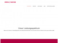 kohl-jacob.de Webseite Vorschau