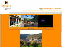 kolpingfamilie-dahn.de Webseite Vorschau