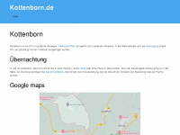 kottenborn.de Webseite Vorschau