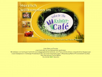 kraeutercafe.de Webseite Vorschau