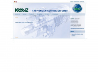 kranz-packungen.com Webseite Vorschau