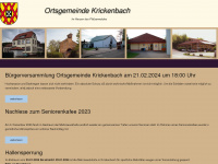 krickenbach.de Webseite Vorschau
