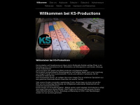 ks-productions.de Webseite Vorschau