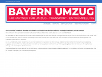 bayern-umzug.de Webseite Vorschau