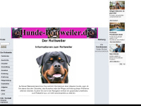 hunde-rottweiler.de Webseite Vorschau