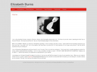 elizabethburns.com Webseite Vorschau