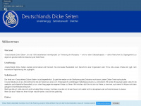 deutschlands-dicke-seiten.de Webseite Vorschau