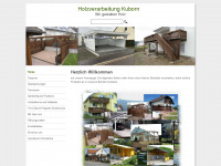 kuborn-holz.de Webseite Vorschau