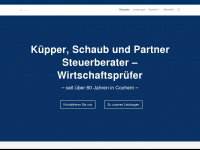 kuepper-schaub.de Webseite Vorschau
