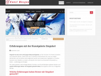 kunst-wasgau.de Webseite Vorschau