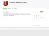 lambertsberg.de Webseite Vorschau