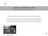 lamberty-architektur.de Webseite Vorschau
