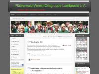 pwv-lambrecht.de Webseite Vorschau