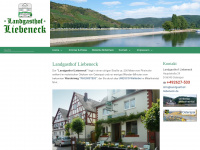 landgasthof-liebeneck.de Webseite Vorschau