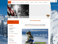 skischeune.de Webseite Vorschau