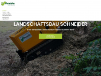 landschaftsbau-schneider.de Webseite Vorschau